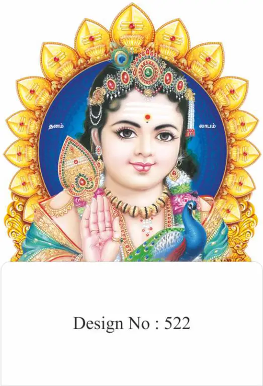 diecut calendar design